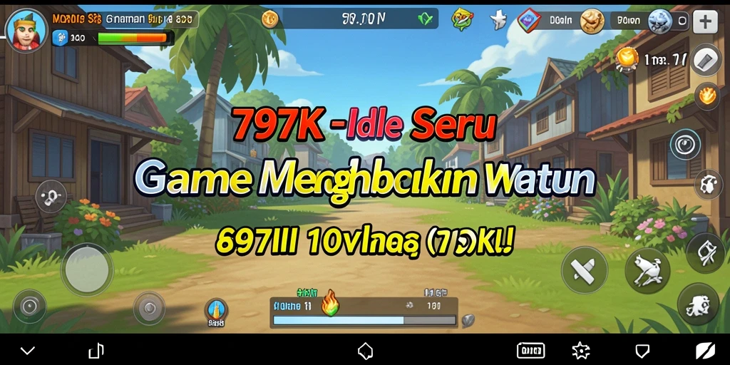 Tampilan menarik dari gameplay 797K yang penuh dengan fitur Idle.