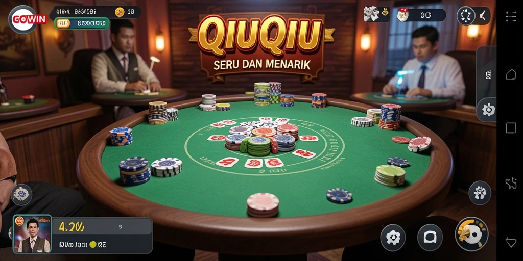 Gameplay menarik GOWIN dalam permainan QiuQiu.