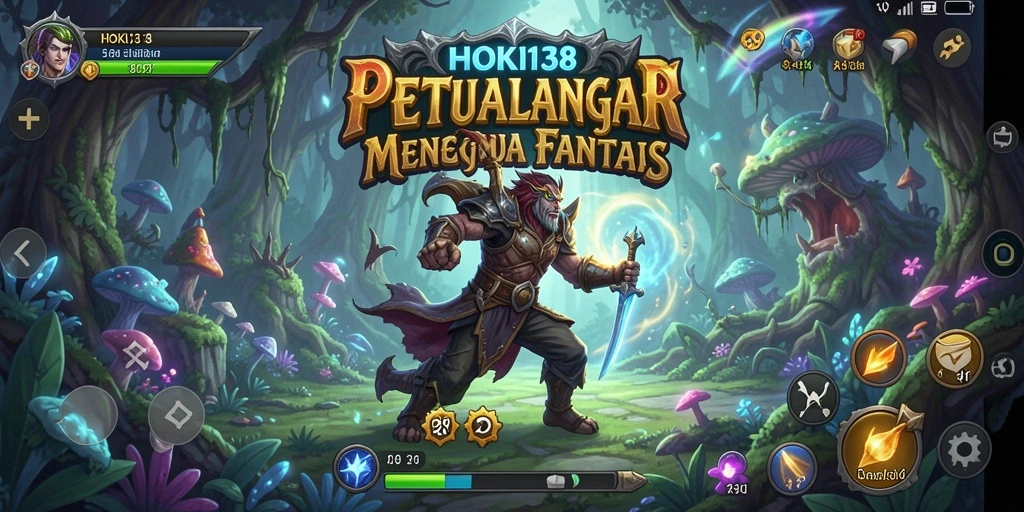 Screenshot gameplay HOKI138 yang menunjukkan petualangan seru.
